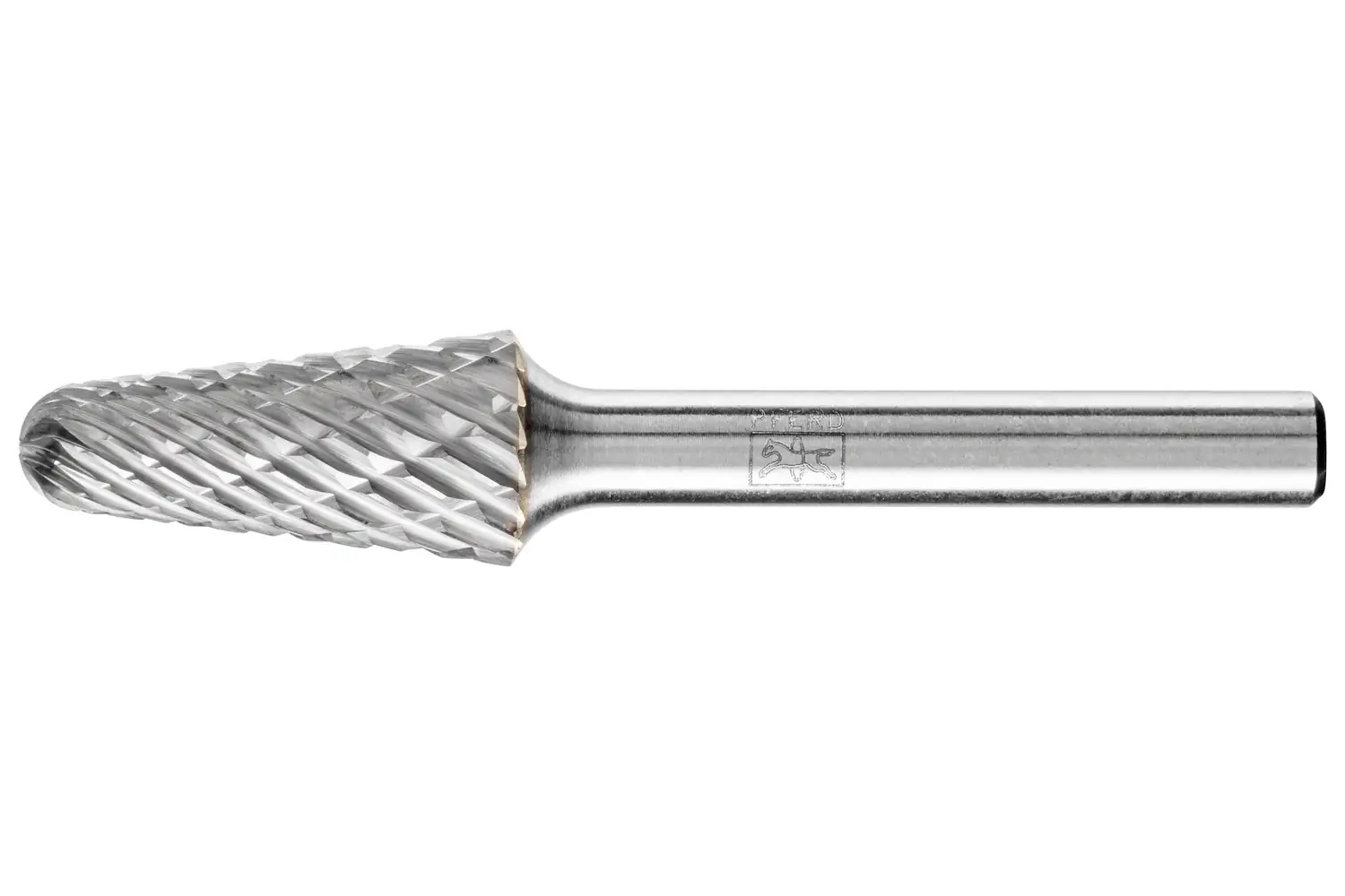 Picture of Pferd Carbide Bur SL-4 14° Taper OMNI Double Cut 1/2" x 9/8" x 1/4" Shank